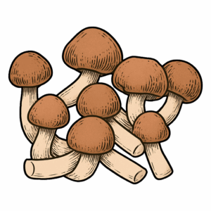 Agaricus blazei Mushrooms