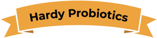 Banner: Hardy Probiotics.