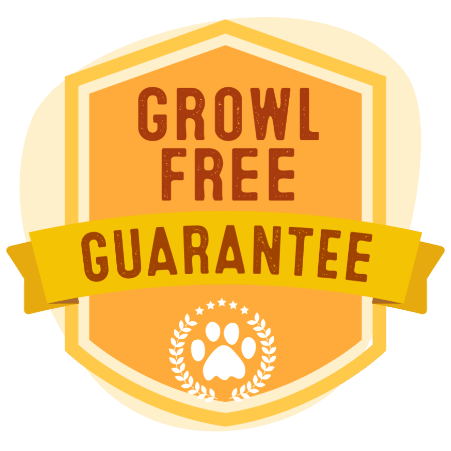Icon for Growl-Free Guarantee.