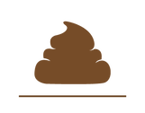 Icon: Small pile of poo.